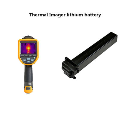 Kızılötesi Termal Görüntüleyici Özel Lityum Pil Paketi 7.2V 3200mah Yüksek Hassasiyetli Konut