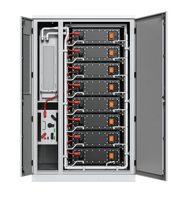 Sıvı Soğutma Dolabı 372KWh Yüksek Voltajlı LiFePo4 Battey Depolama Sistemi Modbus TCP IP67 Koruma
