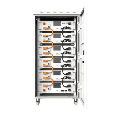 Kabine Depolama Pil Sistemi LiFePo4 51.2V 30KWh Güneş Enerjisi Yedek Sistemi
