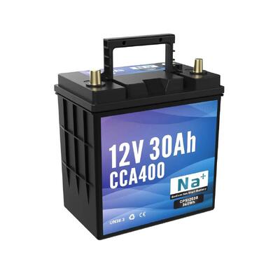 Kalite 12V 30Ah Sodyum İyon Pil 400CCA Bluetooth Ultra Kompakt Soğuk Hava Motosikletler ATV ve Küçük Motorlar için Başlatma Gücü Fabrika
