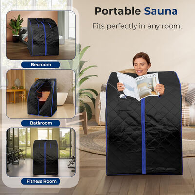 Kalite OEM ODM Fabrika Doğrudan Turmalin Taşları ile Taşınabilir Sauna Fabrika