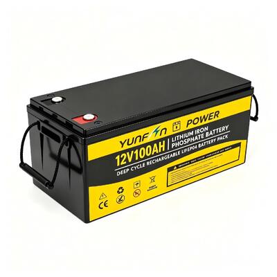 Kalite Yunfan Fabrikası Doğrudan 12.8V 100Ah Lityum Demir Fosfat Bataryası 5000 Döngü UPS Yedek Güç Bataryası OEM ODM Özel Hizmet Fabrika