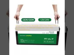 Geri dönüşüm Lityum İyon Dörtgen 6000 kat Pil Paketi LED Ekranlı A Sınıfı Pil Hücresi 12V 120ah Daha Verimli