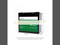 12V 40Ah Lityum İyon Güneş Bataryası Yedek RV Golf Arabası Lifepo4 Şarj edilebilir Pil